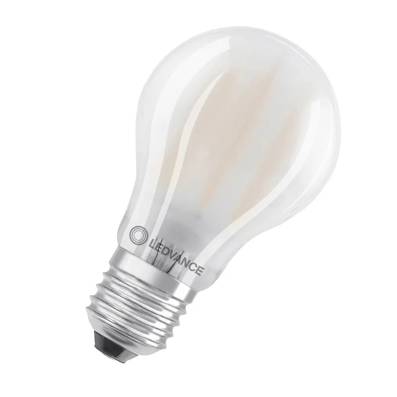 LED žárovka Classic LEDVANCE CLA75 E27 7.5W (75W) 1055 lm 2700K 827 filament matná Výhodná Nabídka