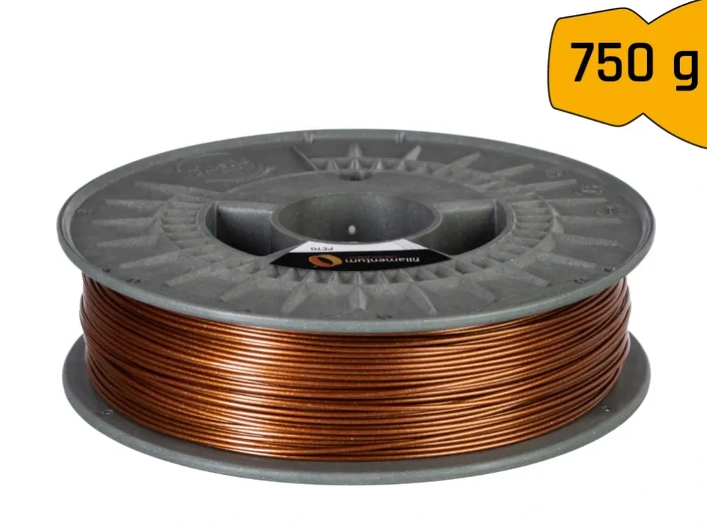 Ověřený PETG Copper with me 1,75 mm Fillamentum 750 g