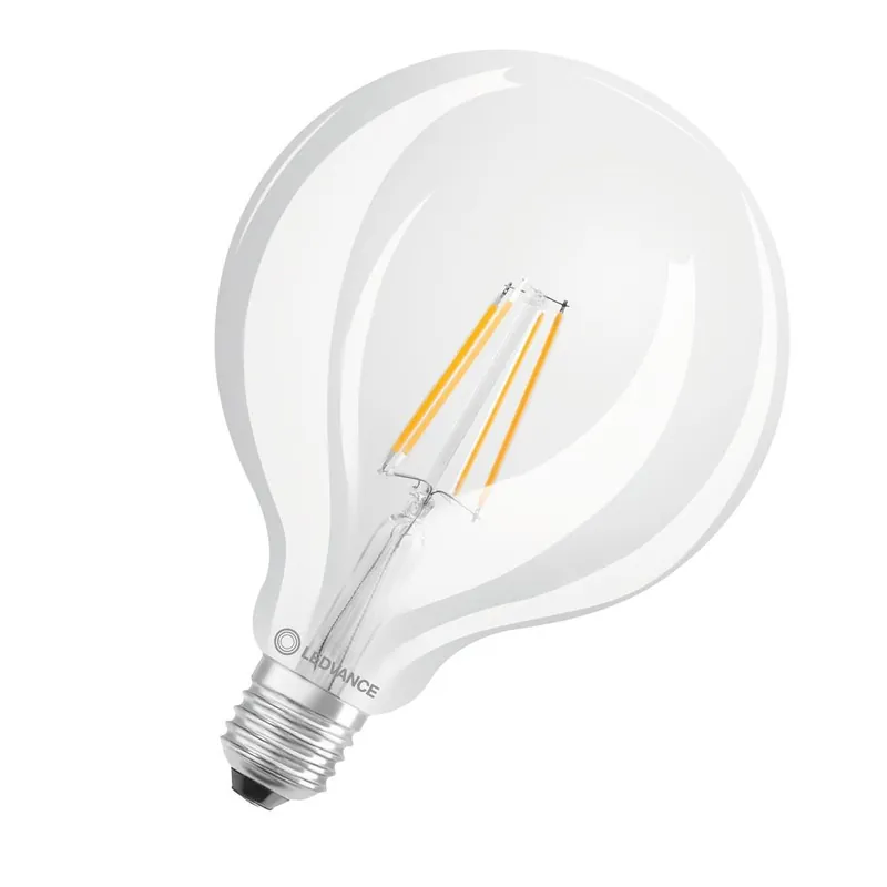 Přímo Od Výrobce LED žárovka globe LEDVANCE G125 40 P E27 4W (40W) 470 lm 2700K 827 filament čirá