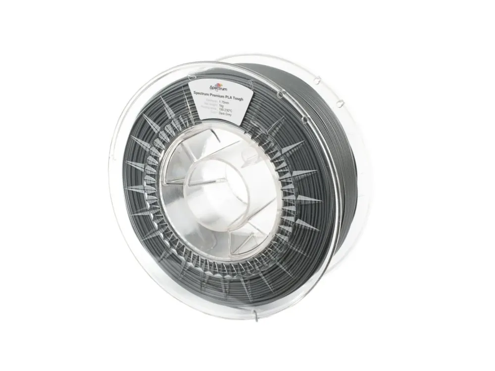 Cenový Hit PLA Tough 1,75 mm Dark grey 1 kg Spectrum