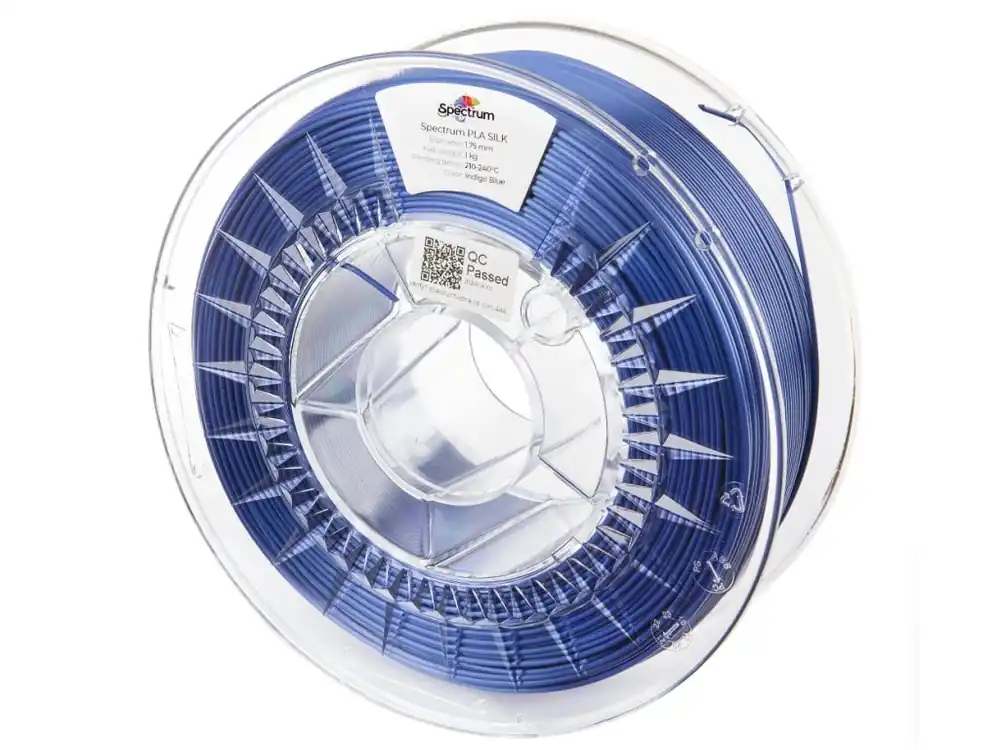 Finální Výprodej PLA Silk filament modrý Indigo Blue 1,75 mm Spectrum 1 kg