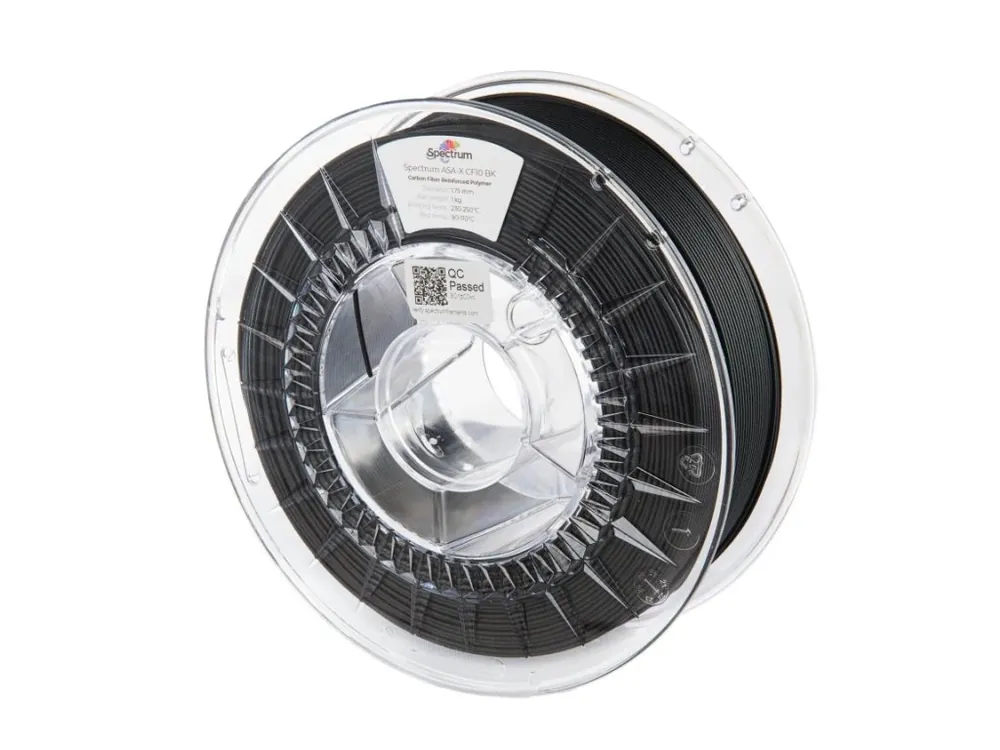 Akce ASA-X CF10 filament černý 1,75 mm Spectrum 0,5 kg