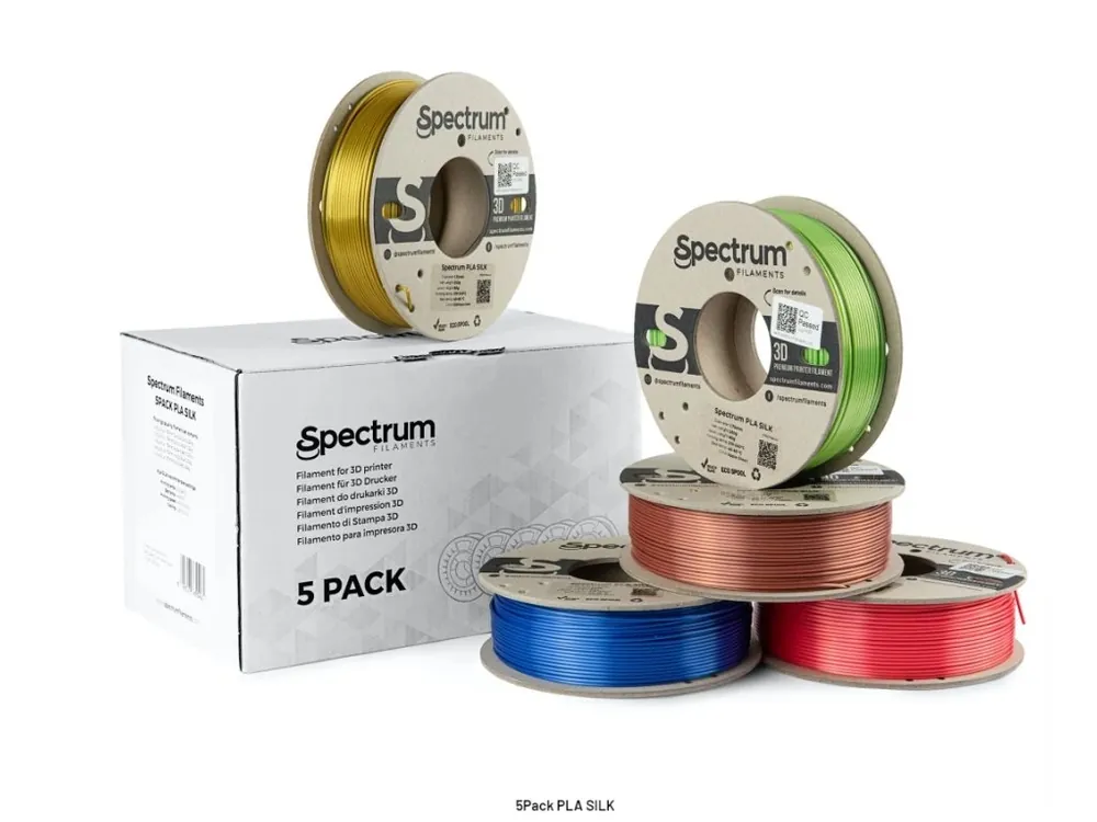 PLA Spectrum 5Pack SILK (5x 0,25 kg) Top Prodej