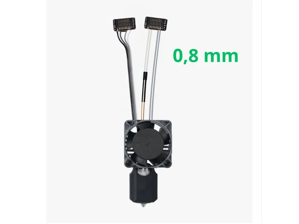 Kompletní hotend 0,8 mm Hardened Steel pro Bambulab P1 Akční Cena