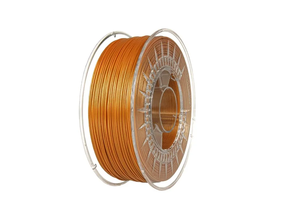 Značkový PET-G filament 1,75 mm zlatý Devil Design 1 kg