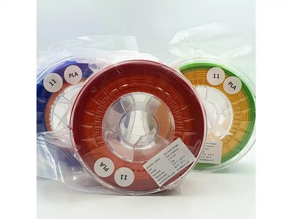 PLA filament 1,75 mm Devil Design 2. jakost - barva Vrácení Zdarma