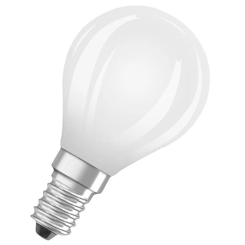 LED žárovka mini globe LEDVANCE CLP25 Energy efficiency E14 1.2W (25W) 255 lm 4000K 840 filament matná Sezónní Sleva
