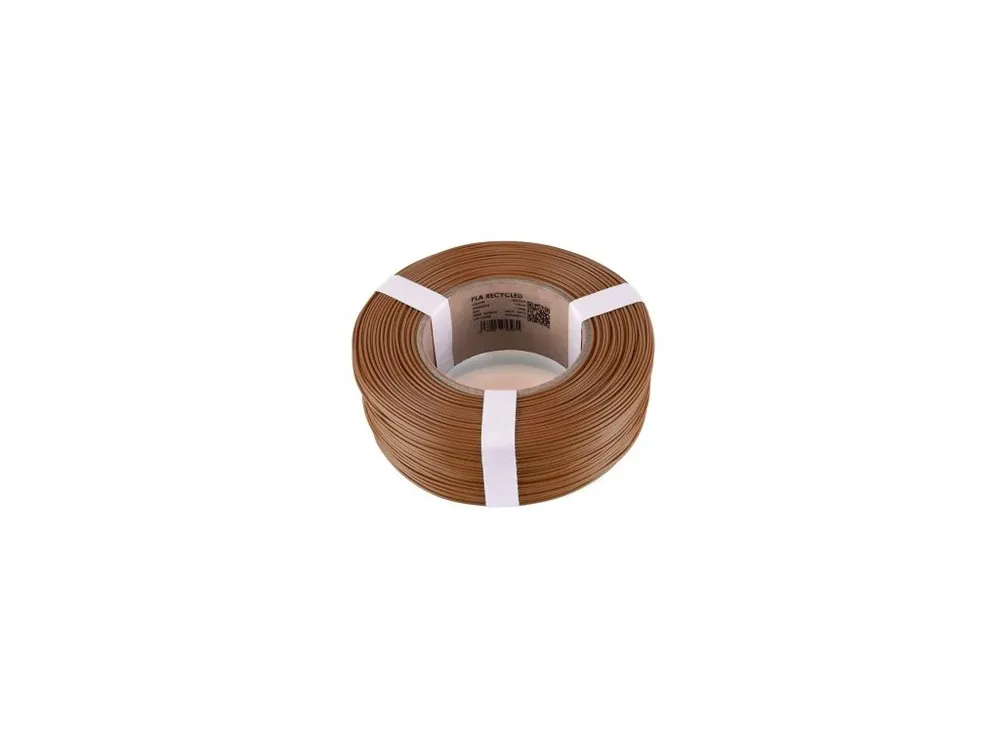 Zlevněný PLA REFILL filament z recyklátu hnědý 1,75 mm Smartfil 1 kg