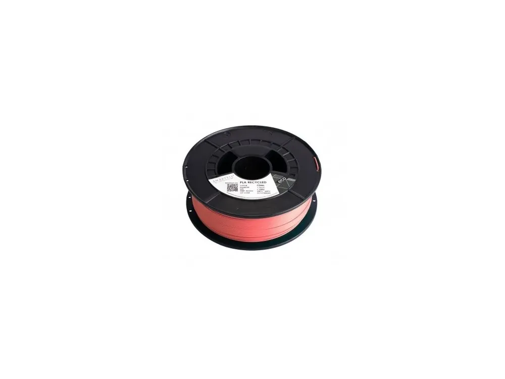 PLA filament z recyklátu korálový 1,75 mm Smartfil 1 kg Rychlé Dodání