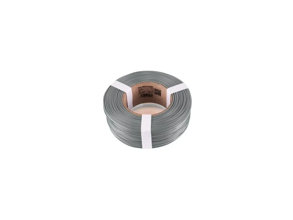 PLA REFILL filament z recyklátu stříbrný (šedý) 1,75 mm Smartfil 1 kg Časově Omezené