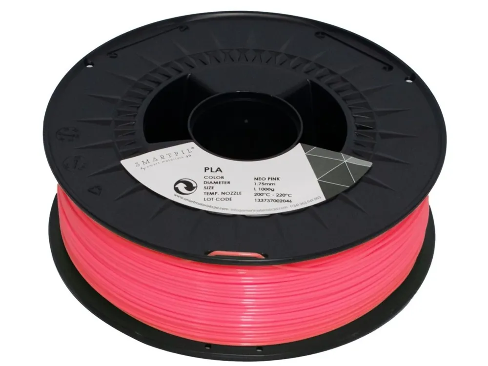PLA filament neonově růžový 1,75 mm Smartfil 1 kg Nakupujte Hned