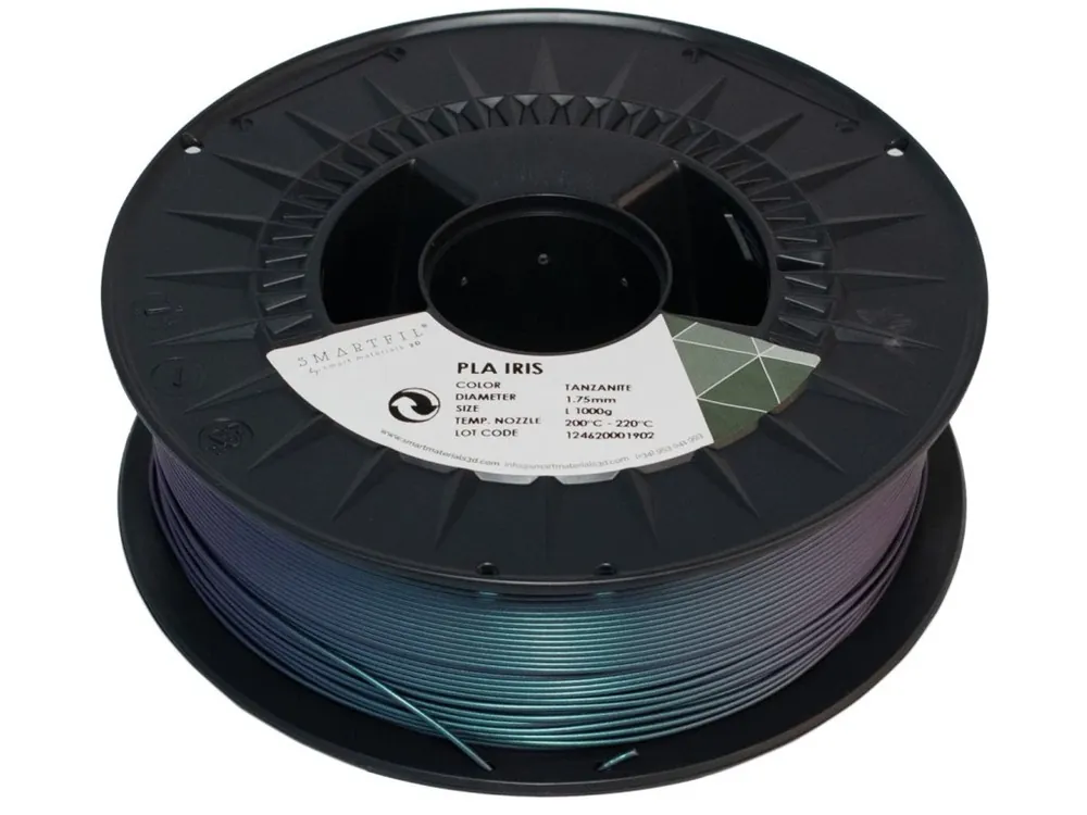 Výprodej PLA filament Iris Tanzanite 1,75 mm Smartfil 1 kg
