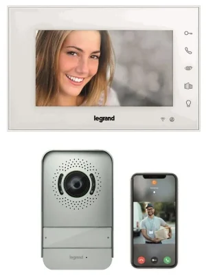 Nejlepší Cena Sada Wi-Fi videotelefonu 7" Legrand EasyKit pro 1 byt, barva bílá 360910