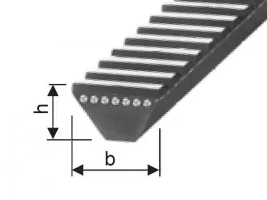 Kup Teď Klínový řemen 7M 710 La optibelt WR