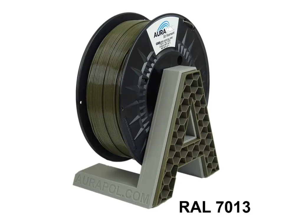 Nejlepší Volba PETG filament ARMY Survival Grey 1,75 mm Aurapol 1 kg