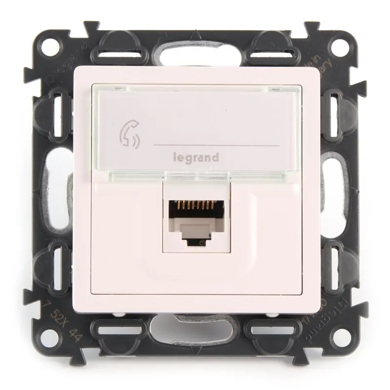 Datová zásuvka Legrand Valena Life 1xRJ45 UTP cat6 LIN, 75C6UB1, bílá Nejprodávanější