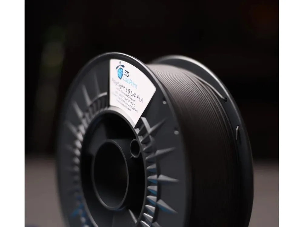 PolyLight 1.0 LW PLA dark filament 1,75 mm 3DLabPrint 1 kg Oblíbený