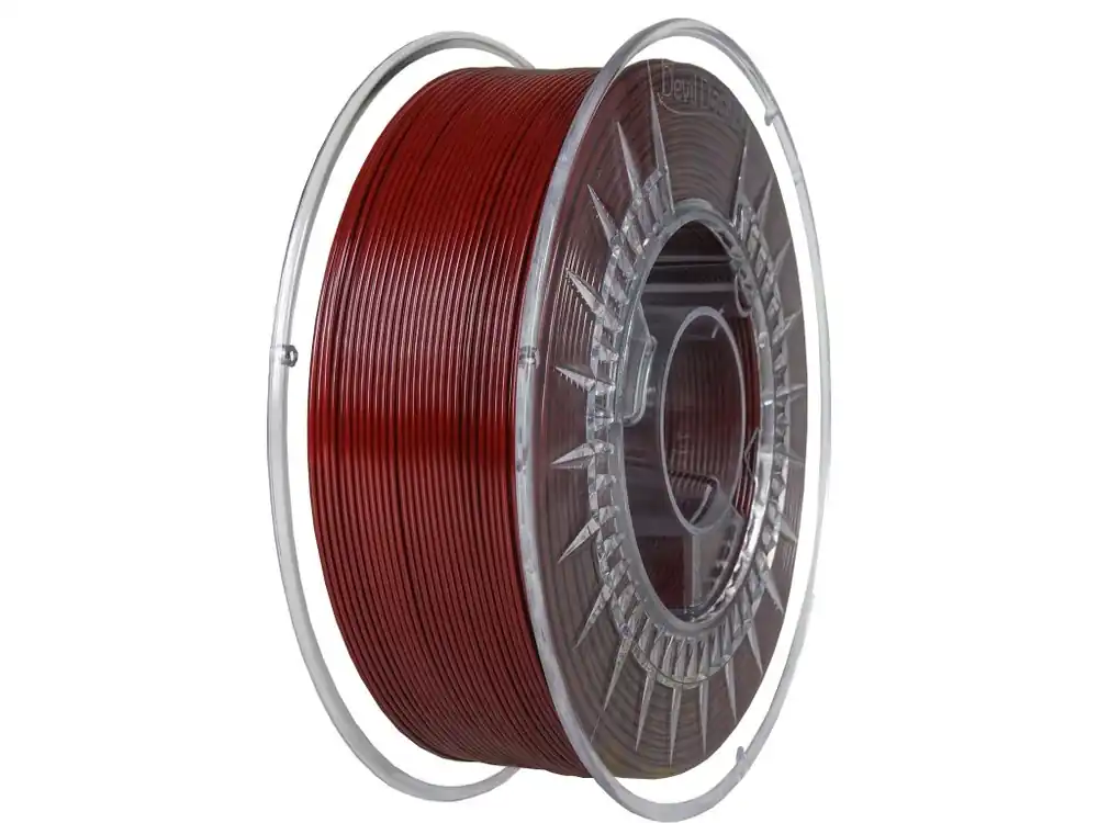 Speciální Cena PET-G filament 1,75 mm Wine Red Devil Design 1 kg