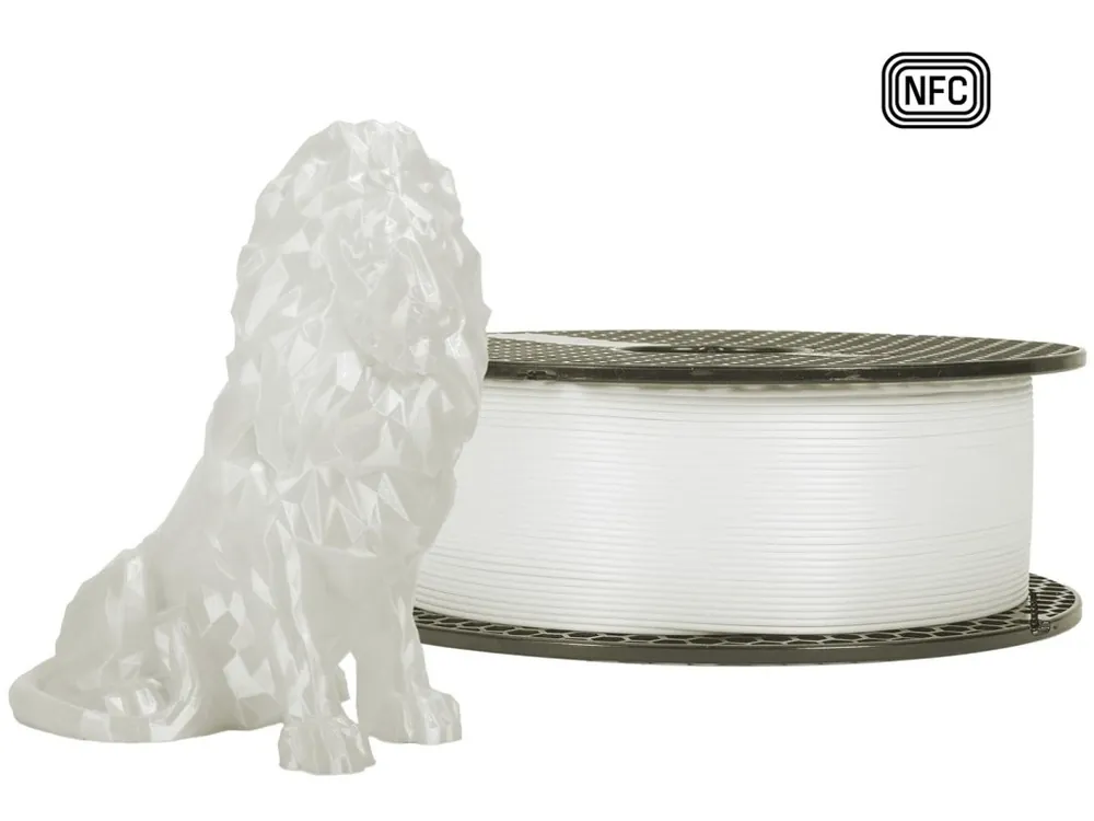 Odeslání Ihned Prusament PLA Blend Pearl White 1 kg (NFC)