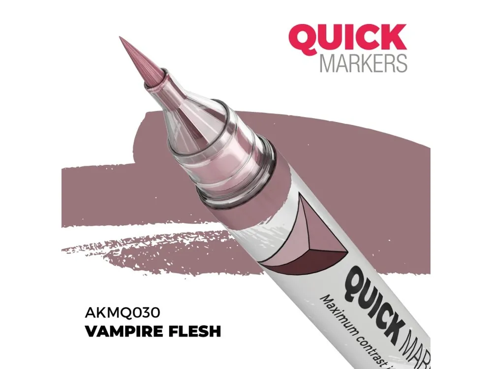 Originální AK QUICK MARKER akrylový fix AKMQ030 VAMPIRE FLESH