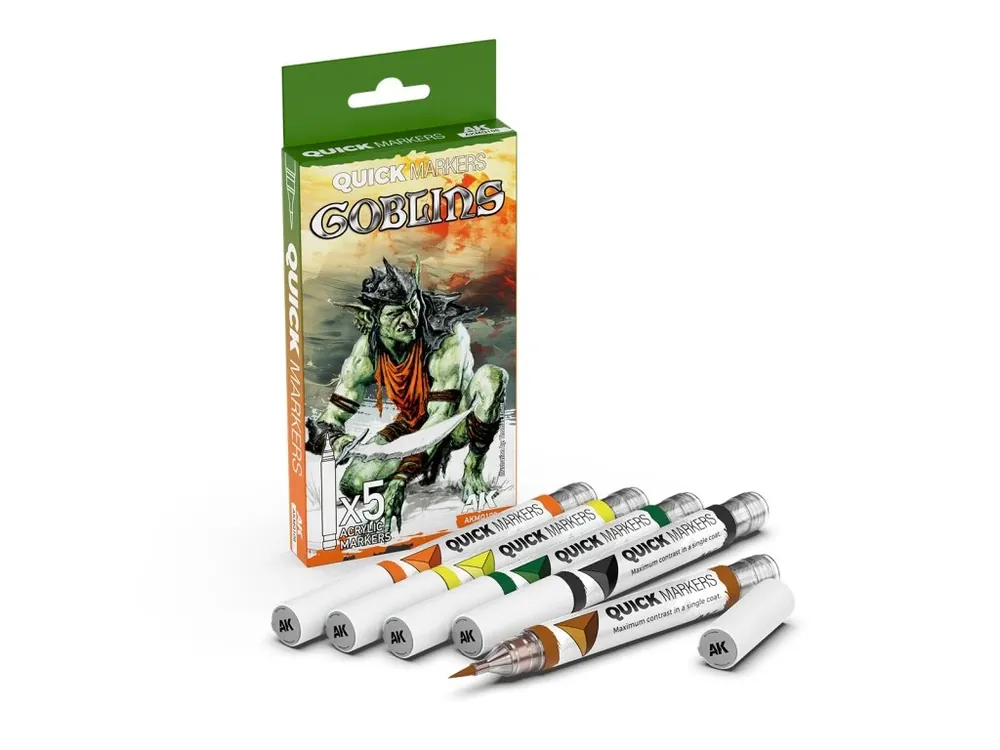 AK QUICK MARKER SET AKMQ108 GOBLINS 5x akrylový fix Top Prodej