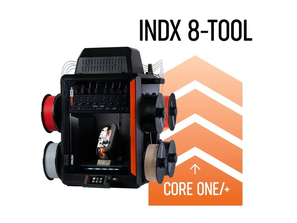 Autentický INDX 8-Tool Conversion Kit pro Prusa CORE One/+