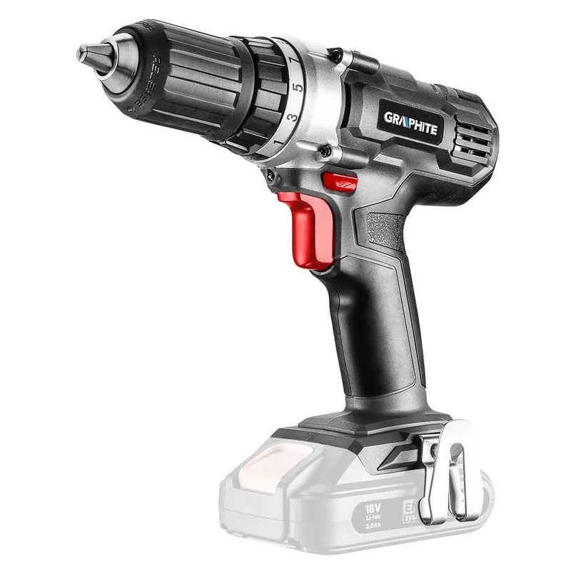 Finální Výprodej 58G006 aku vrtačka Energy+ 18V, Li-Ion, 13mm rychloupínací sklíčidlo, bez baterie