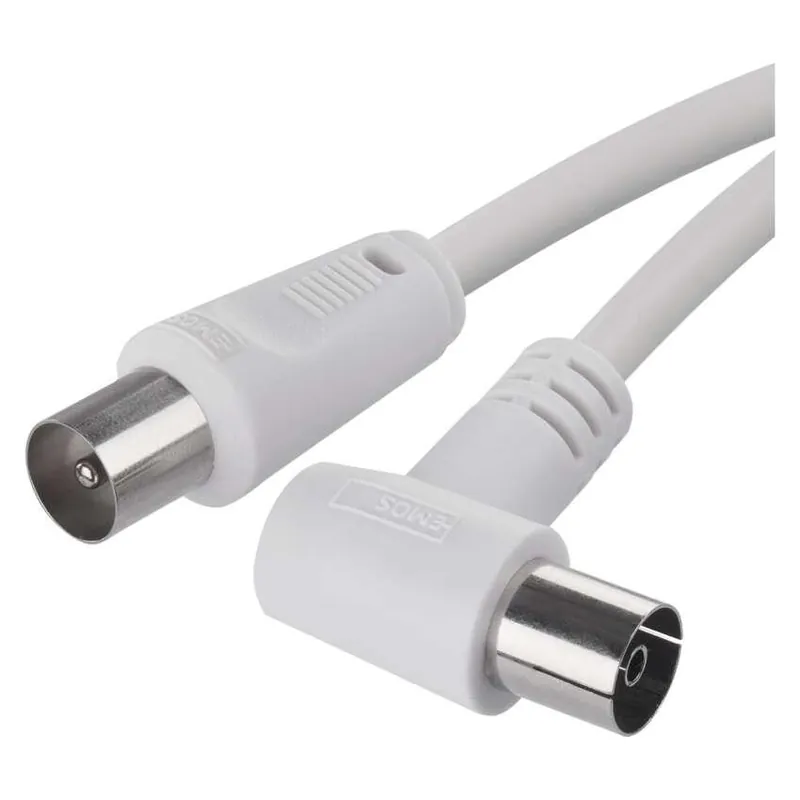 Super Cena S30110 ANTÉNNÍ KOAX. KABEL 90° 1,25M