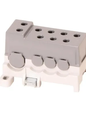 1003953 Blok pro rozdělení fází PVBS 250-7, 1pól., AL/CU, 250A, 690V, šedý, na DIN/panel Sleva