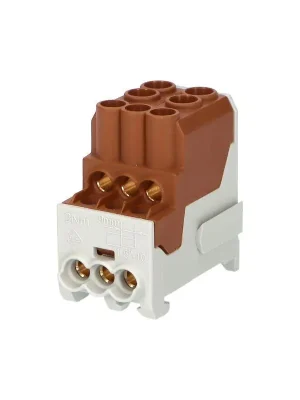 1003200 Blok pro rozdělení fází UVB 100 L B, 1pól., 101A, 1000V, hnědý, na DIN Tovární Cena
