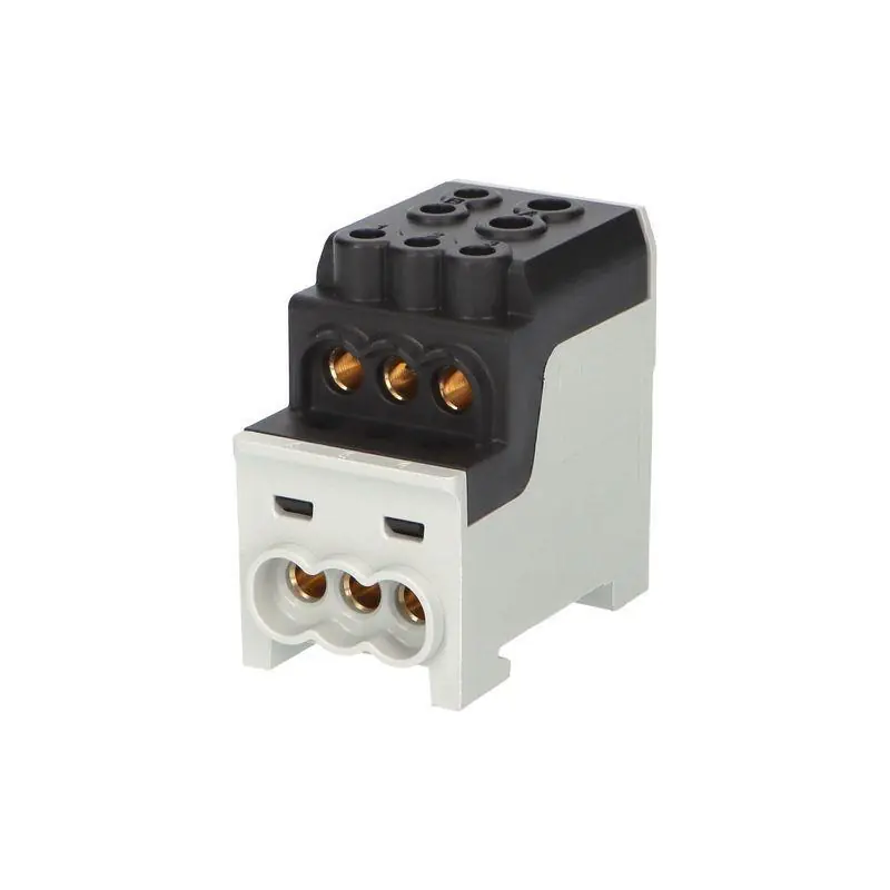 1006068 Blok pro rozdělení fází UVB 200 L S, 1pól., 200A, 1000V, černý, na DIN Přímo Od Výrobce