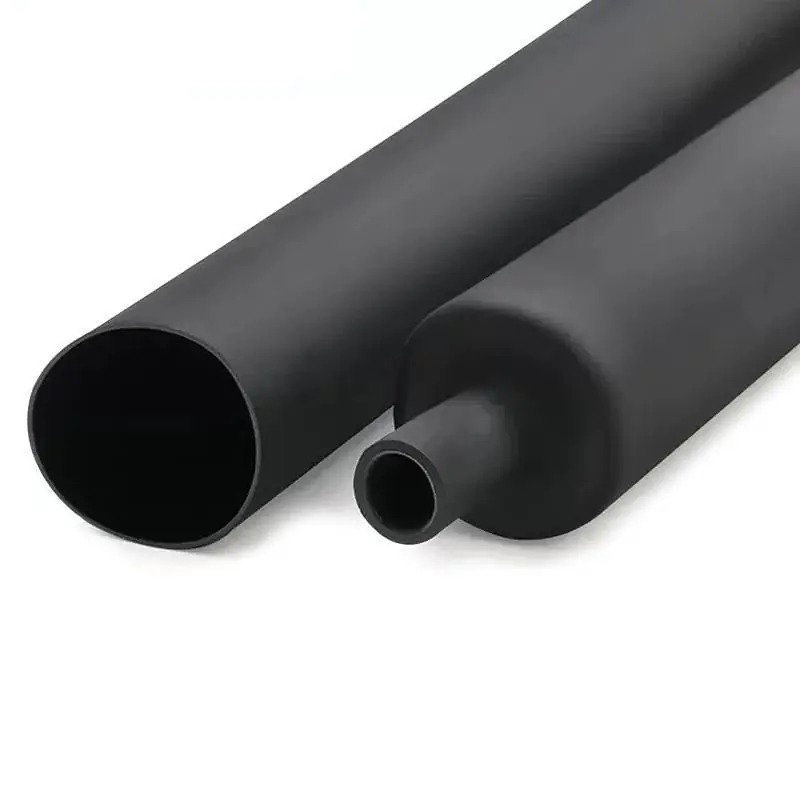 Rychlé Dodání 12247019 Bužírka smršťovací 1m EM100A s lepidlem 22/6 černá