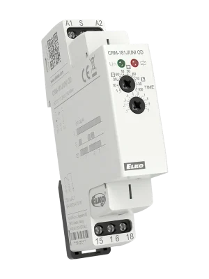 CRM-181J/UNI ZR Časové relé se zpožděným sepnutím, 12–240 V AC/DC, 16 A Akce