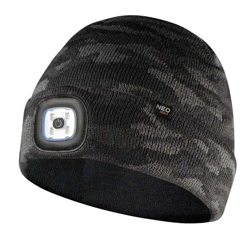 81-632 Čepice Premium s LED světlem 180lm, maskáčová Cenový Hit