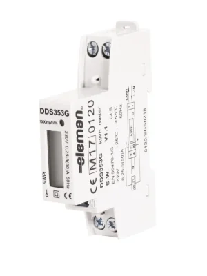 1008811 Elektroměr DDS353 50A MID, 1mod., LCD, 1-fáz., 1-tar., fakturační Výhodná Nabídka