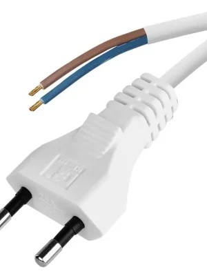 S15273 Flexo šňůra PVC 2x0,75 bílá 3m Přímo Od Výrobce