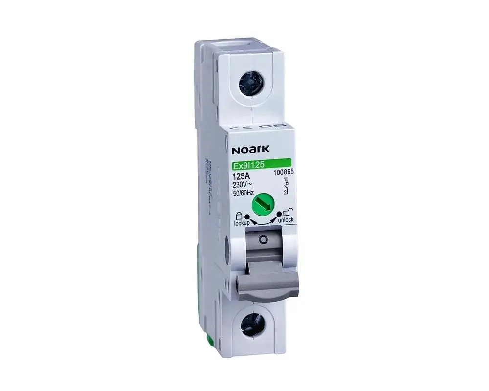 Akce Ex9I125 1P 25A Instalační vypínač, šířka 1 modul, 1pól, 25A