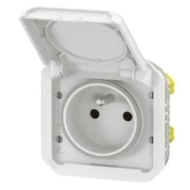 Akční Nabídka LEGRAND PLEXO NEW 069870L ZÁSUVKA 2P+T CLONKY IP55 ZAPUŠŤ. BÍLÁ