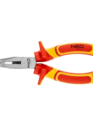 01-227 kleště špičaté zahlé VDE 160mm (6"), crv, polished Jen Po Omezenou Doba