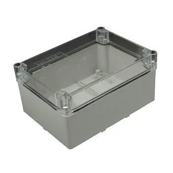 Výprodej S-BOX 316 SK P Krabice 150x110x70mm, bez průchodek, IP66, transparentní víko