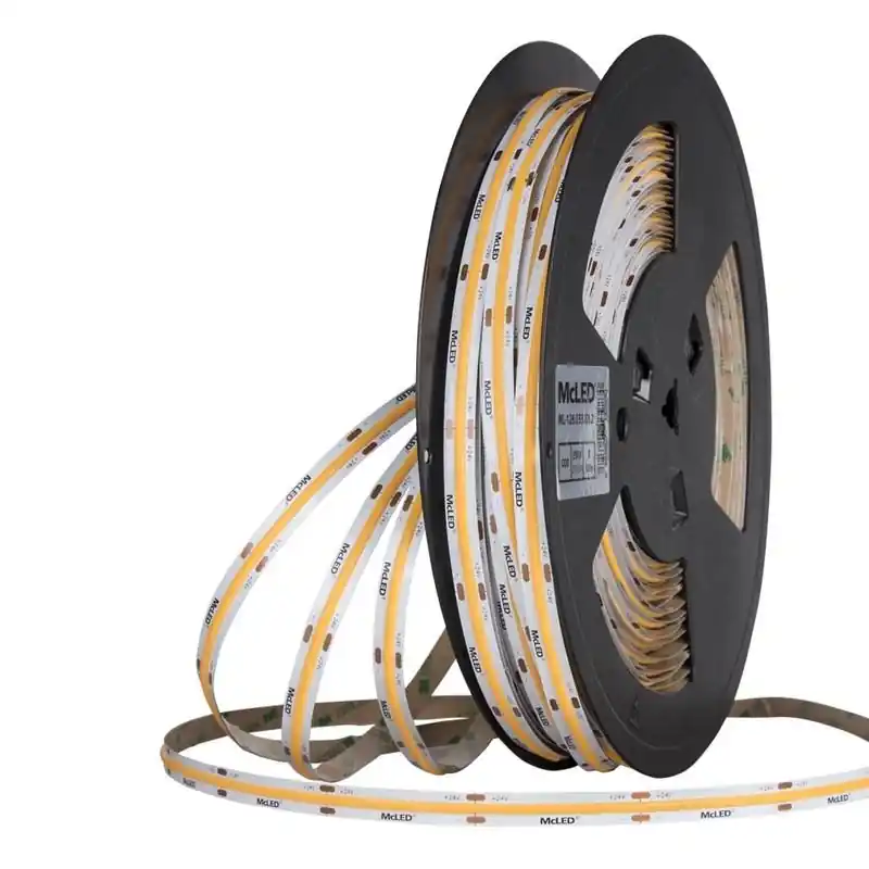 Dokud Zásoby Vydrží MCLED LED PÁSEK COB NW 10W/480LED/1105M 24VDC CRI90 IP20 Š.10MM 5M ML-126.054.83.0