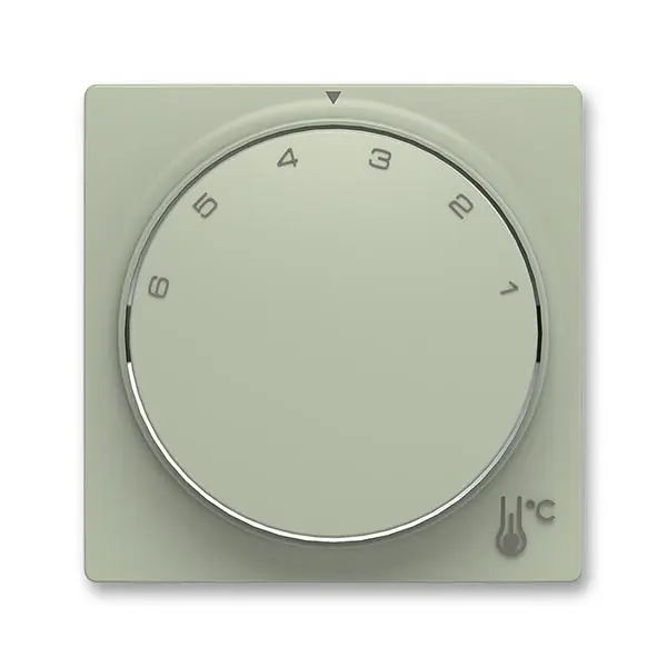 Odeslání Ihned 3292T-A00300 243 Kryt termostatu prostorového s otočným ovládáním, s upevňovací maticí