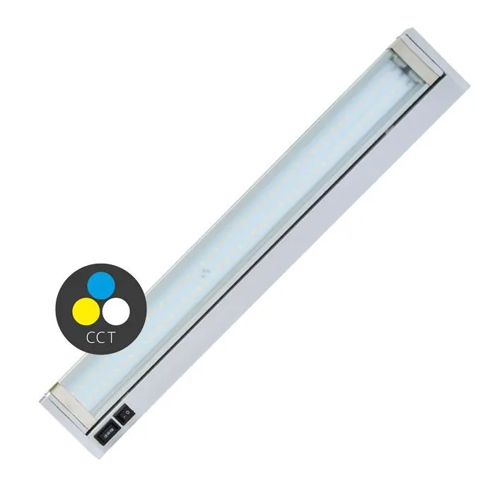 TL2016-CCT/5,5W Kuchyňské SMD sv. 5,5W,CCT,480lm,36cm,stříbrná Akce