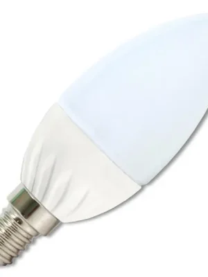 Bezpečná Platba LED5W-SV/E14/2700 LED mini svíčka E14,5W,2700K, 425lm