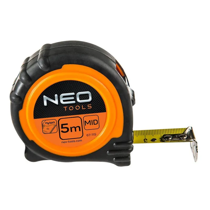 67-115 metr svinovací, ocel. 5 m x 25 mm s magnetem Akční Cena