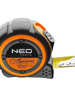 Finální Výprodej 67-185 metr svinovací 5m/25mm ocel magnet vysoce odolný NEO tools