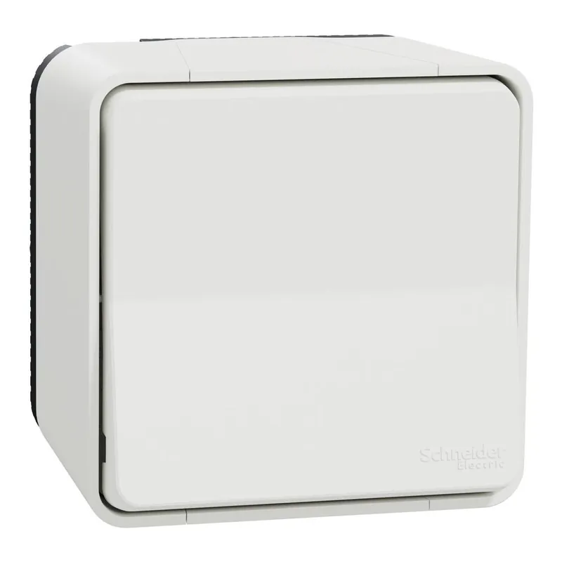 MUR39021 Mureva Styl - Kompletní přepínač střídavý ř.6, IP55, Bílý Sleva