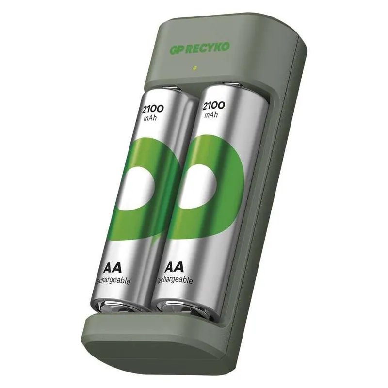 B50224 Nabíječka baterií GP Eco E221 + 2× AA REC 2100 Koupit Online
