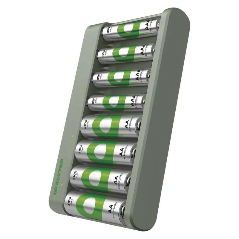 Hit Sezóny B50829 Nabíječka baterií GP Eco E821 + 4× AA 2100 + 4× AAA 850