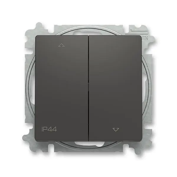 3559T-A88940 237 Ovládač žaluziový, s krytem, řazení 1/0+1/0, IP44 Horká Nabídka